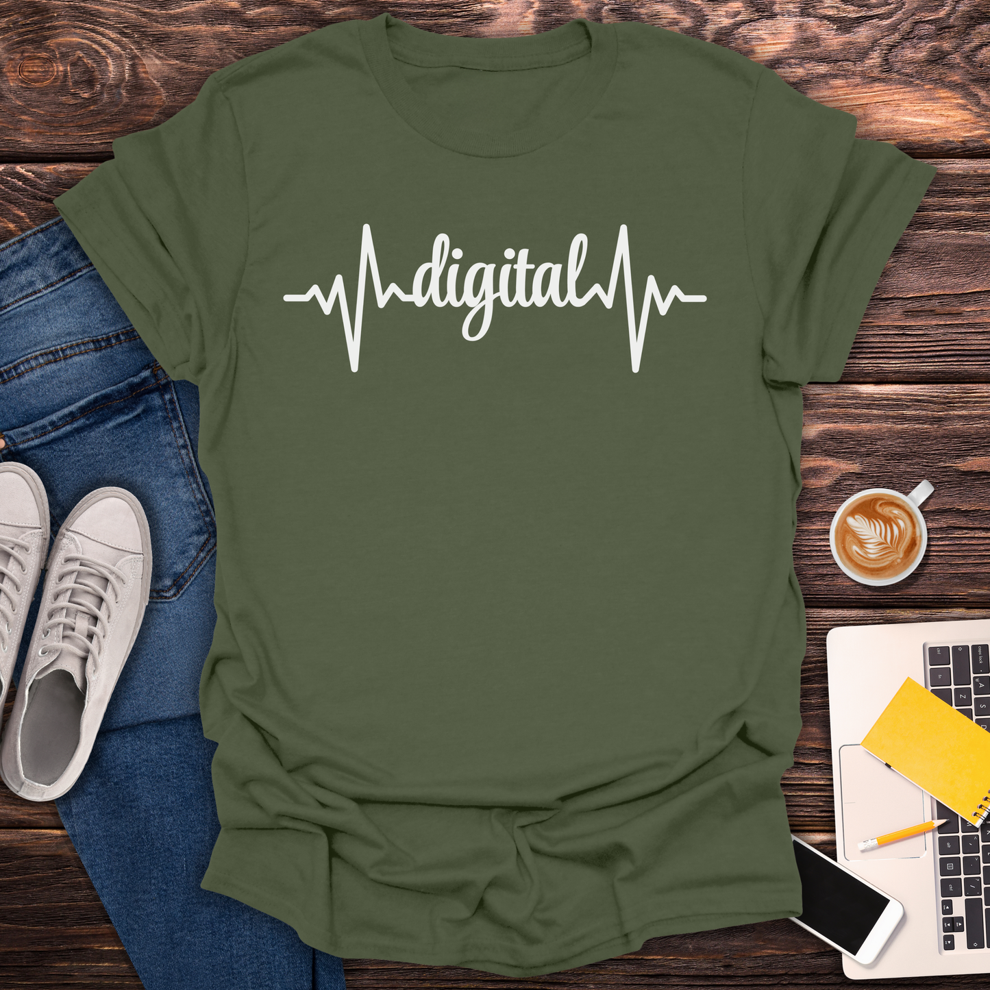 Digital Heartbeat - T-Shirt