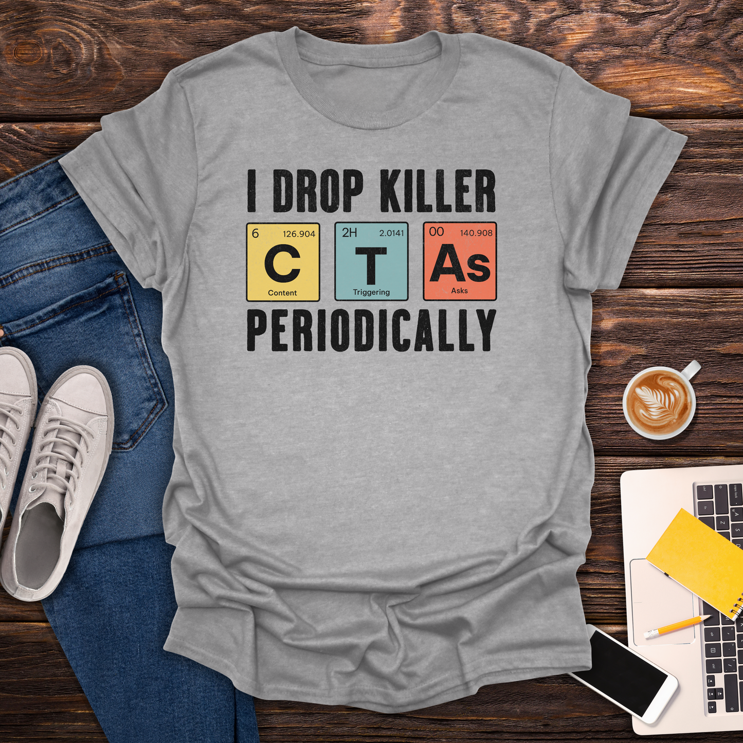 I Drop Killer CTA's - T-Shirt