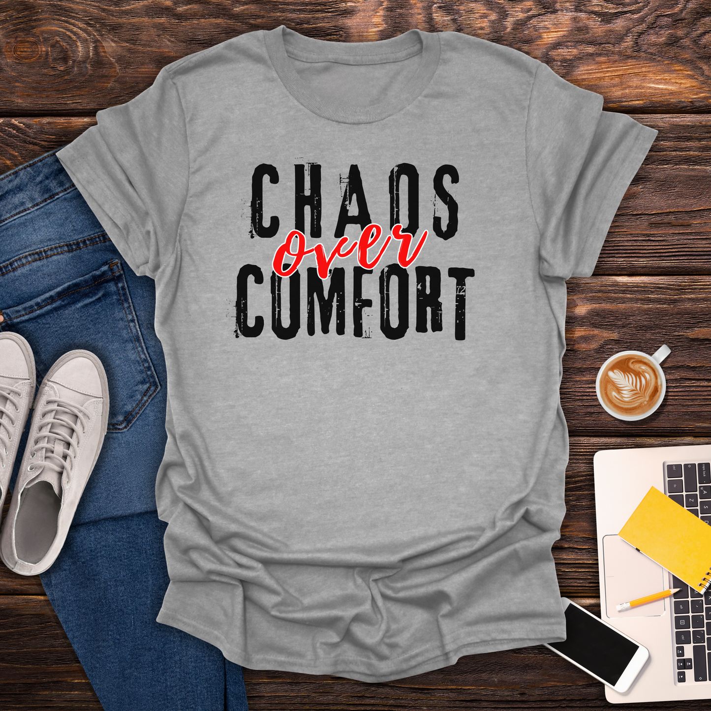 Chaos Over Comfort - T-Shirt