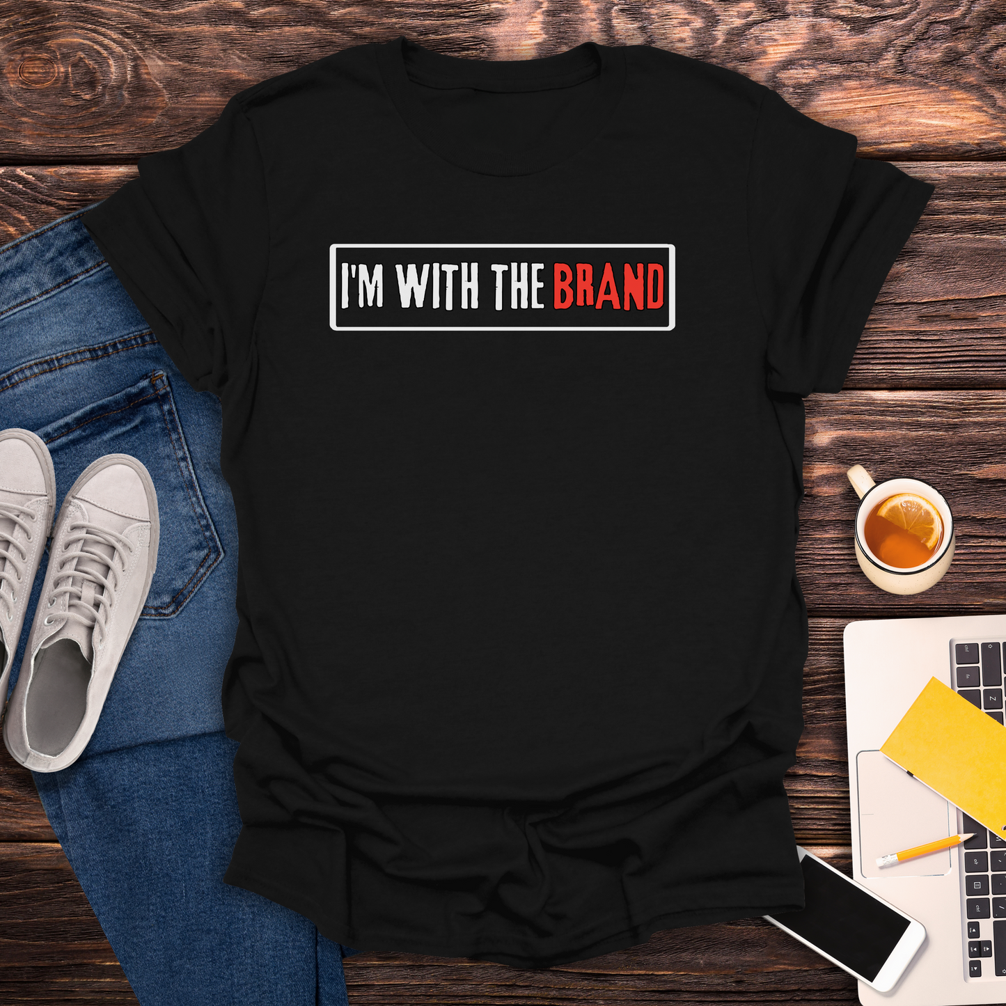 I'm With The Brand - T-Shirt