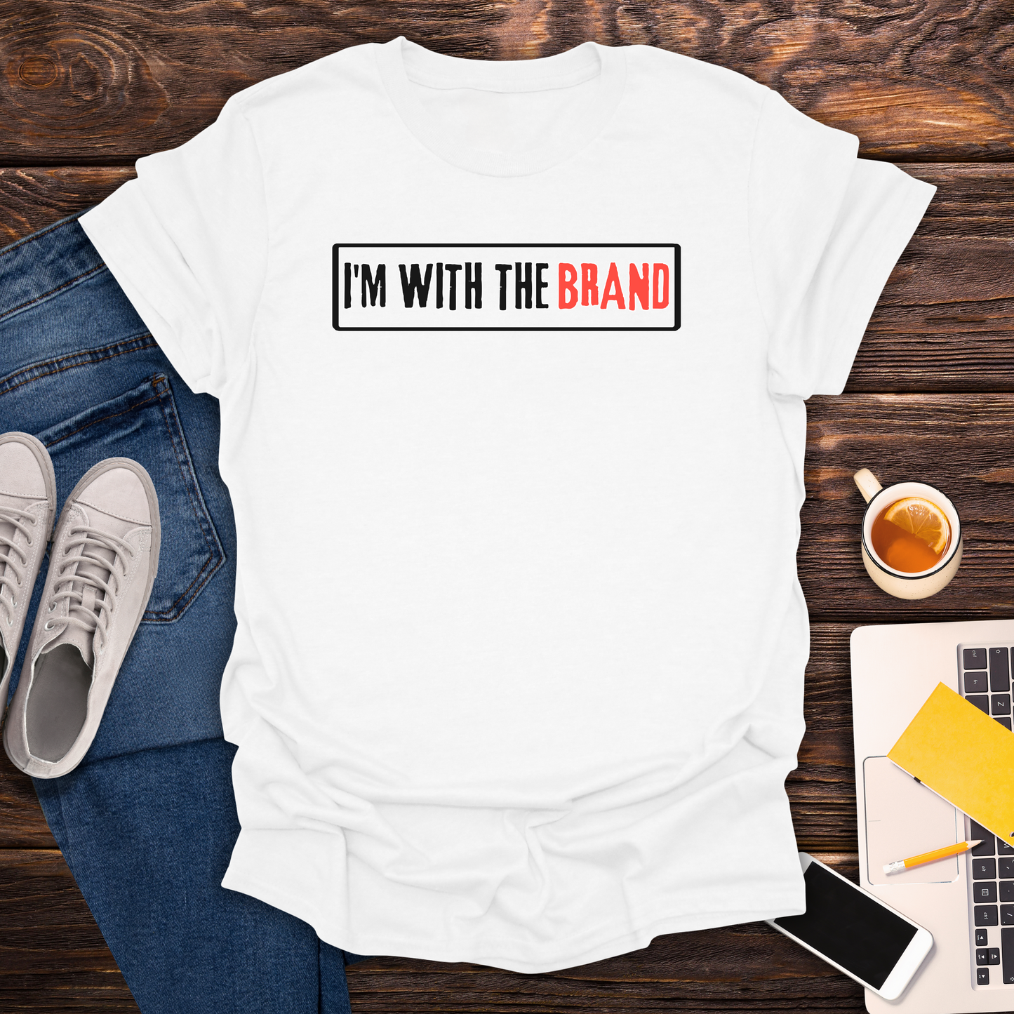 I'm With The Brand - T-Shirt