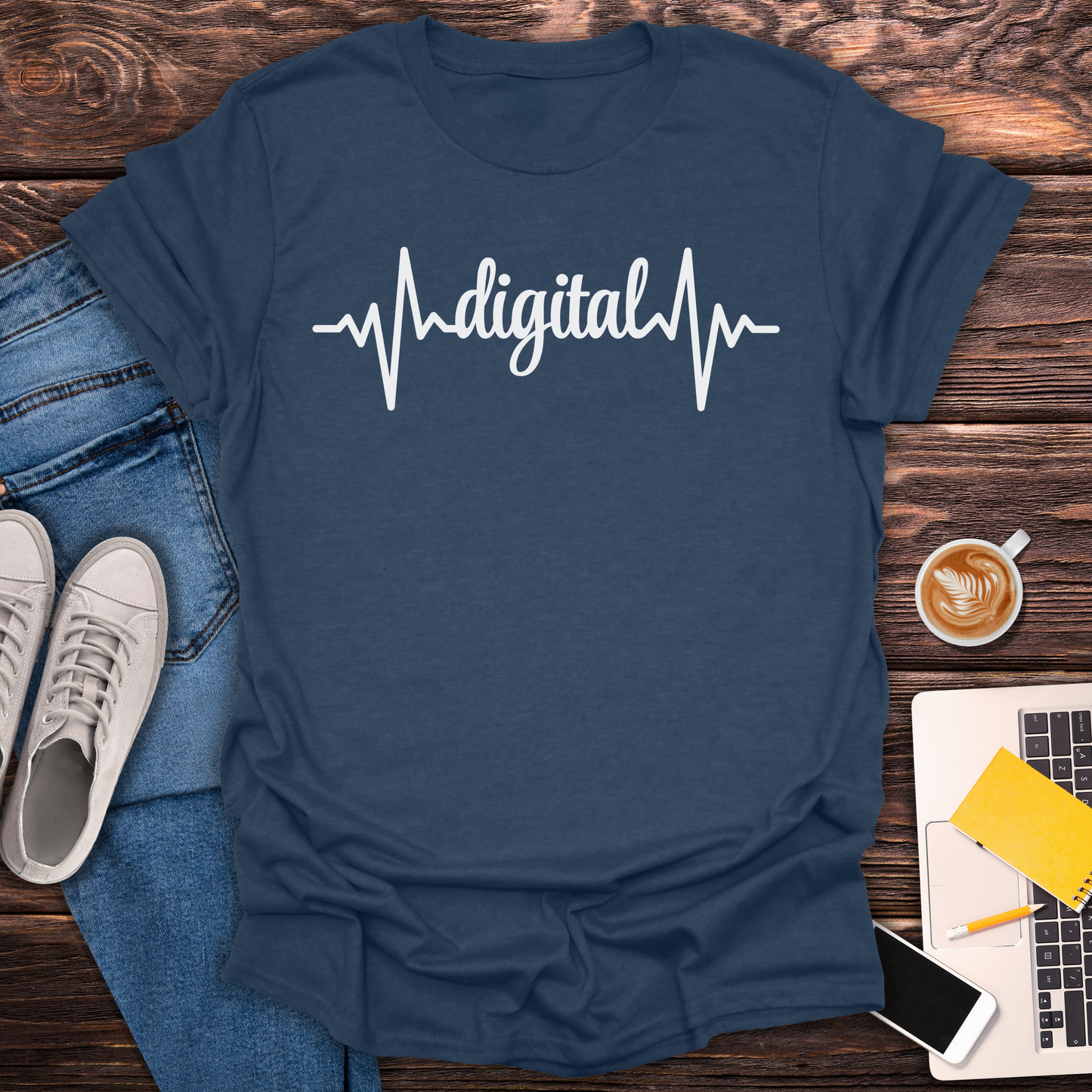 Digital Heartbeat - T-Shirt