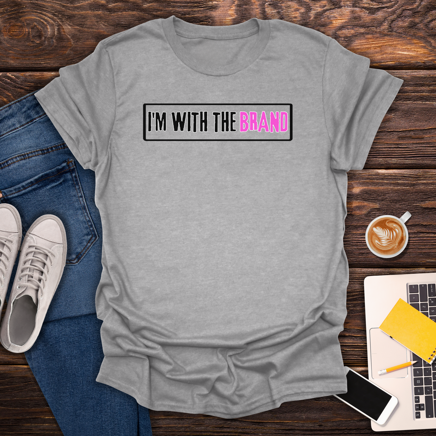I'm With The Brand - T-Shirt