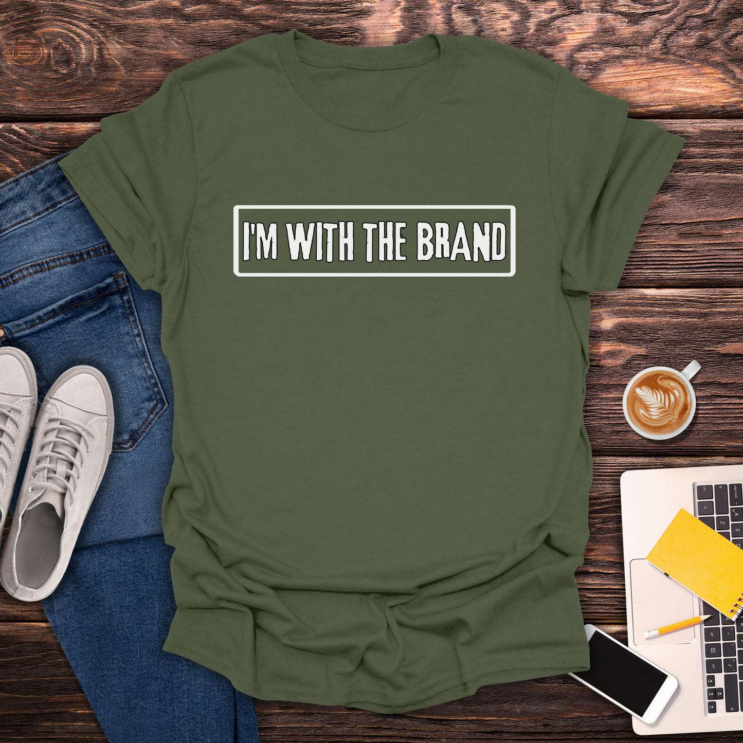 I'm With The Brand - T-Shirt