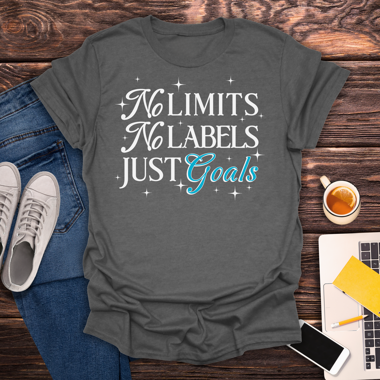 No Limits, No Labels, Just Goals - T-Shirt