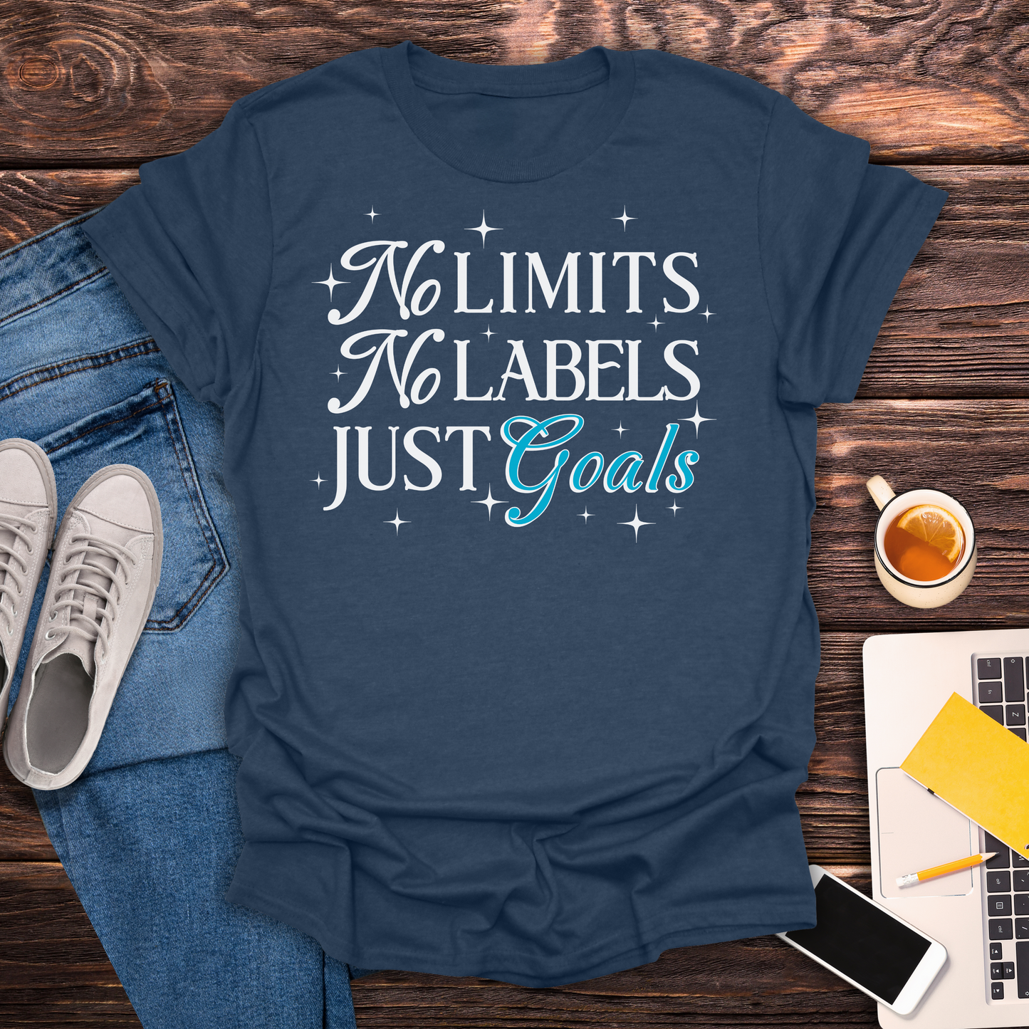 No Limits, No Labels, Just Goals - T-Shirt