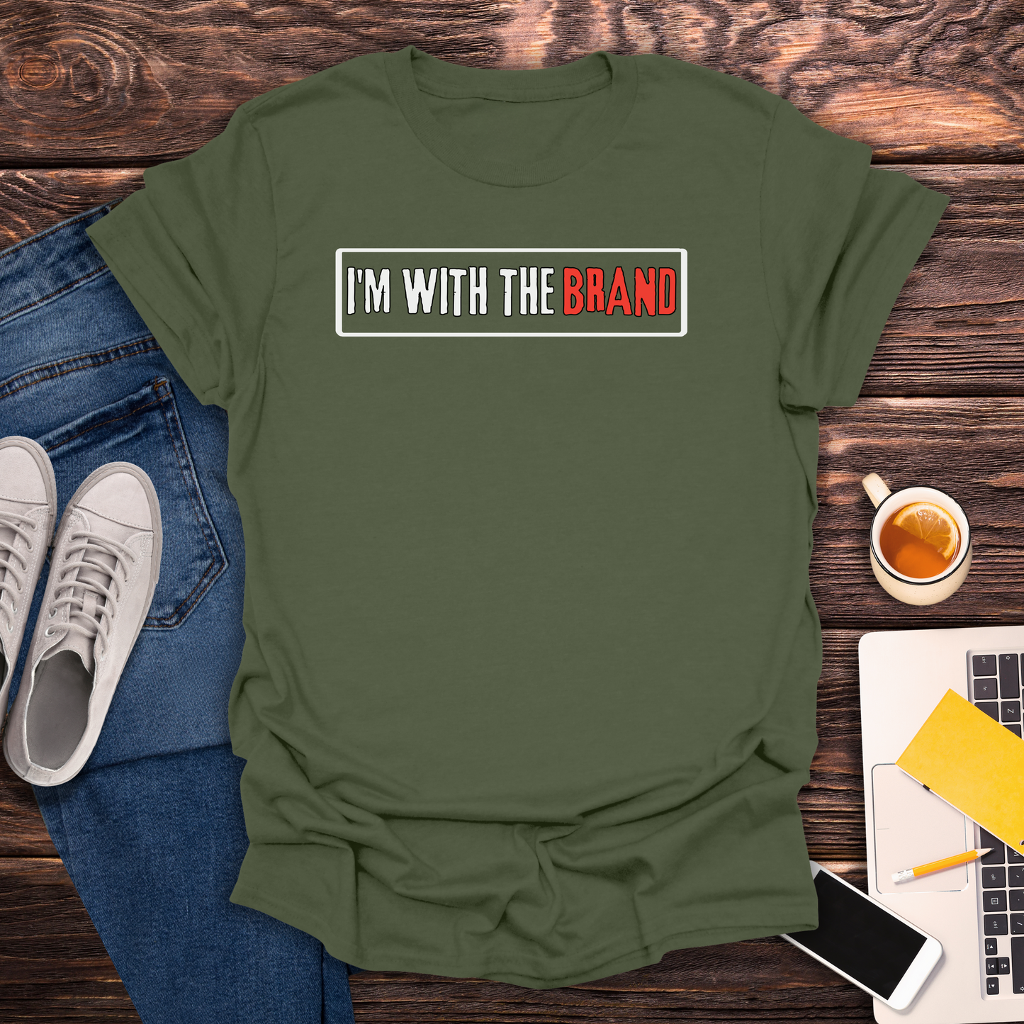 I'm With The Brand - T-Shirt