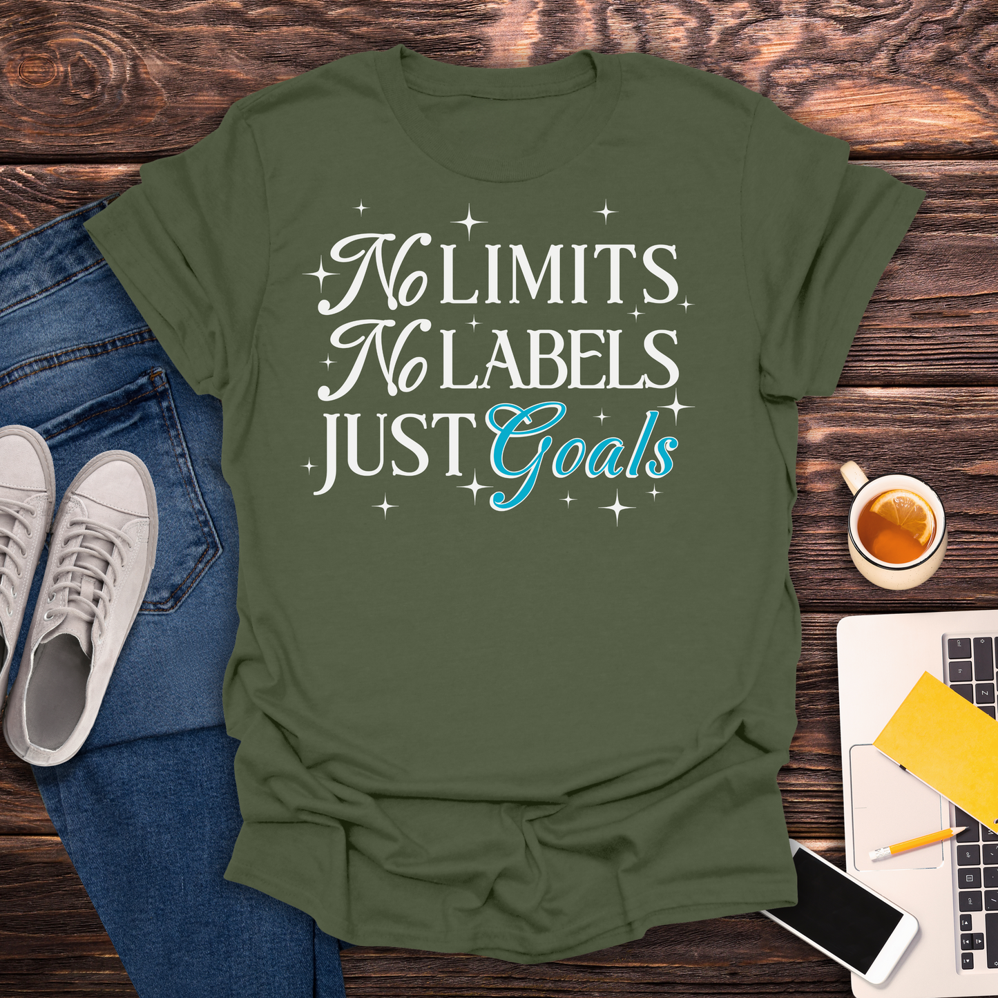No Limits, No Labels, Just Goals - T-Shirt
