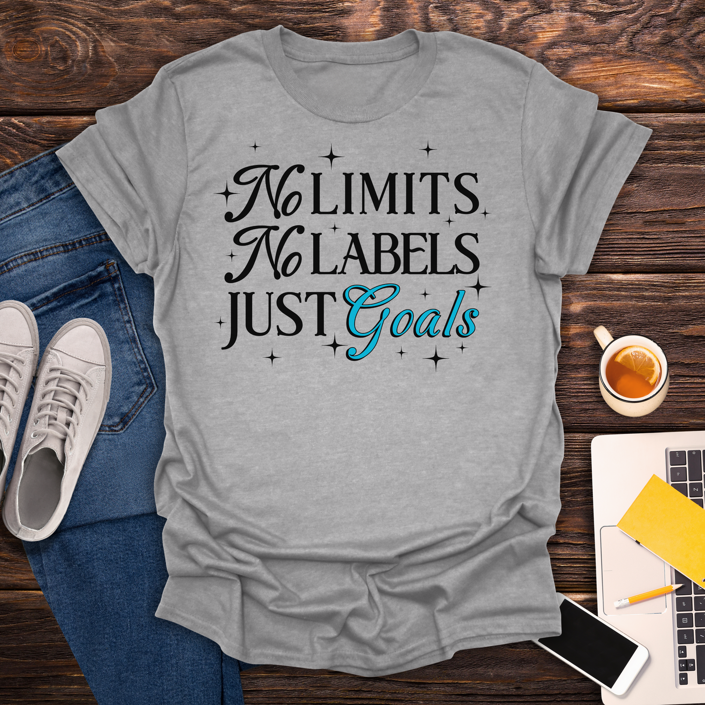 No Limits, No Labels, Just Goals - T-Shirt